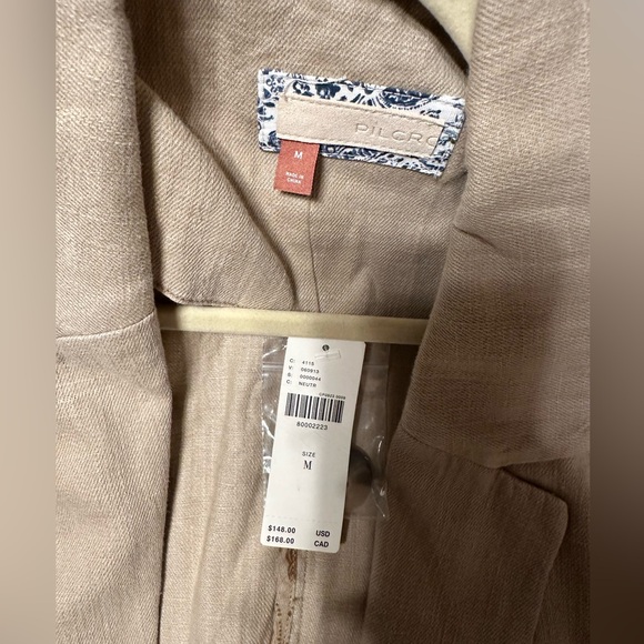 NWT Anthropologie Pilcro Linen Blazer - Picture 5 of 6
